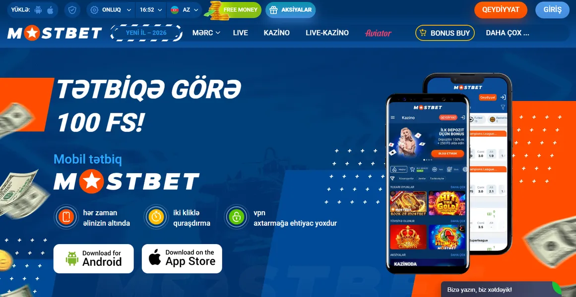 Mostbet Azerbaycan giriş mobil cihazlarda: eyni hesab, eyni məlumatlar