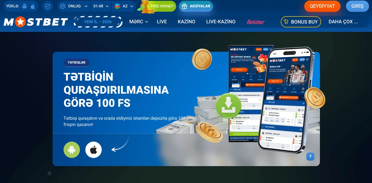 Mobil tətbiq üçün eksklüziv bonus